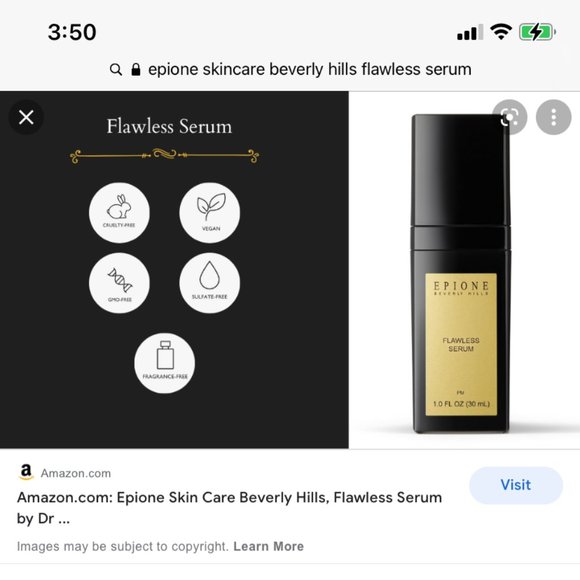 NWT ๐ Epione Skincare Beverly Hills Flawless Serum - Picture 2 of 7